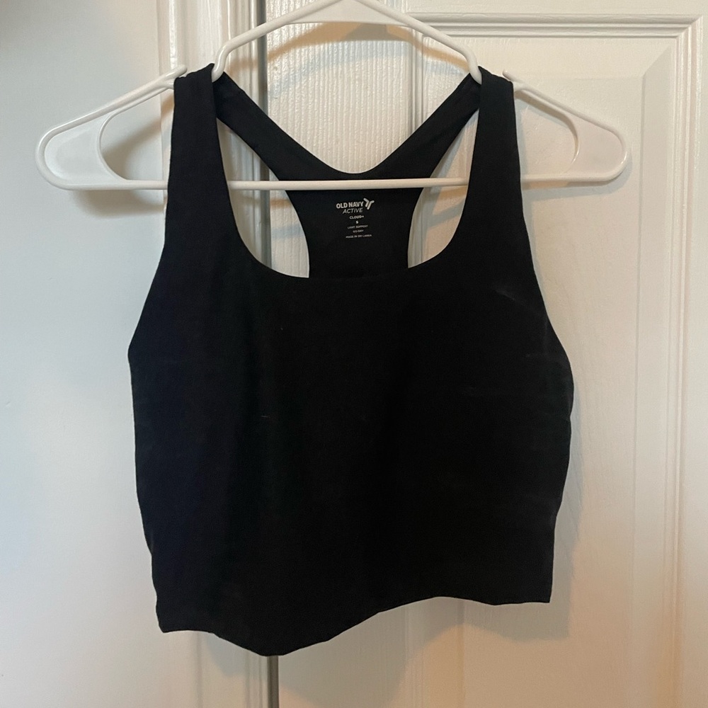 Workout racerback tank top